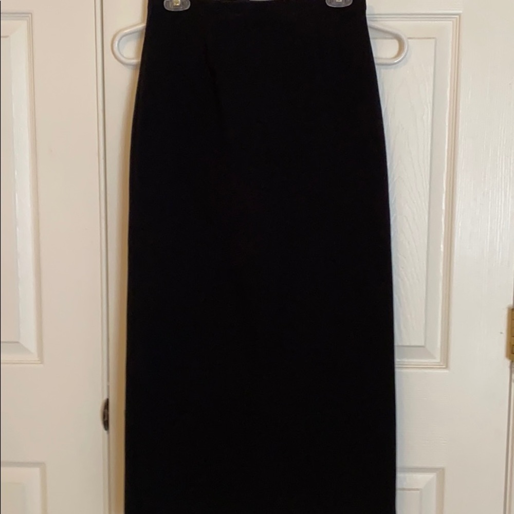 Maxi skirt in Black